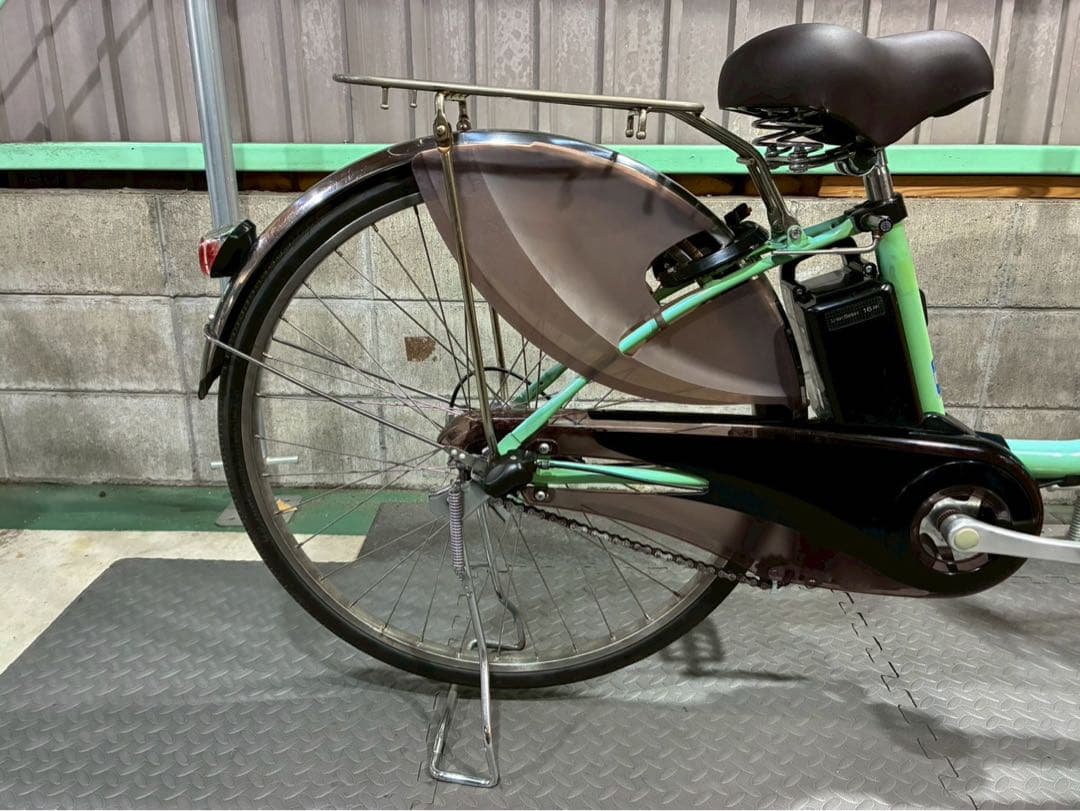 №8500電動自転車 パナソニック ビビDX 26インチ バッテリー大容量！
