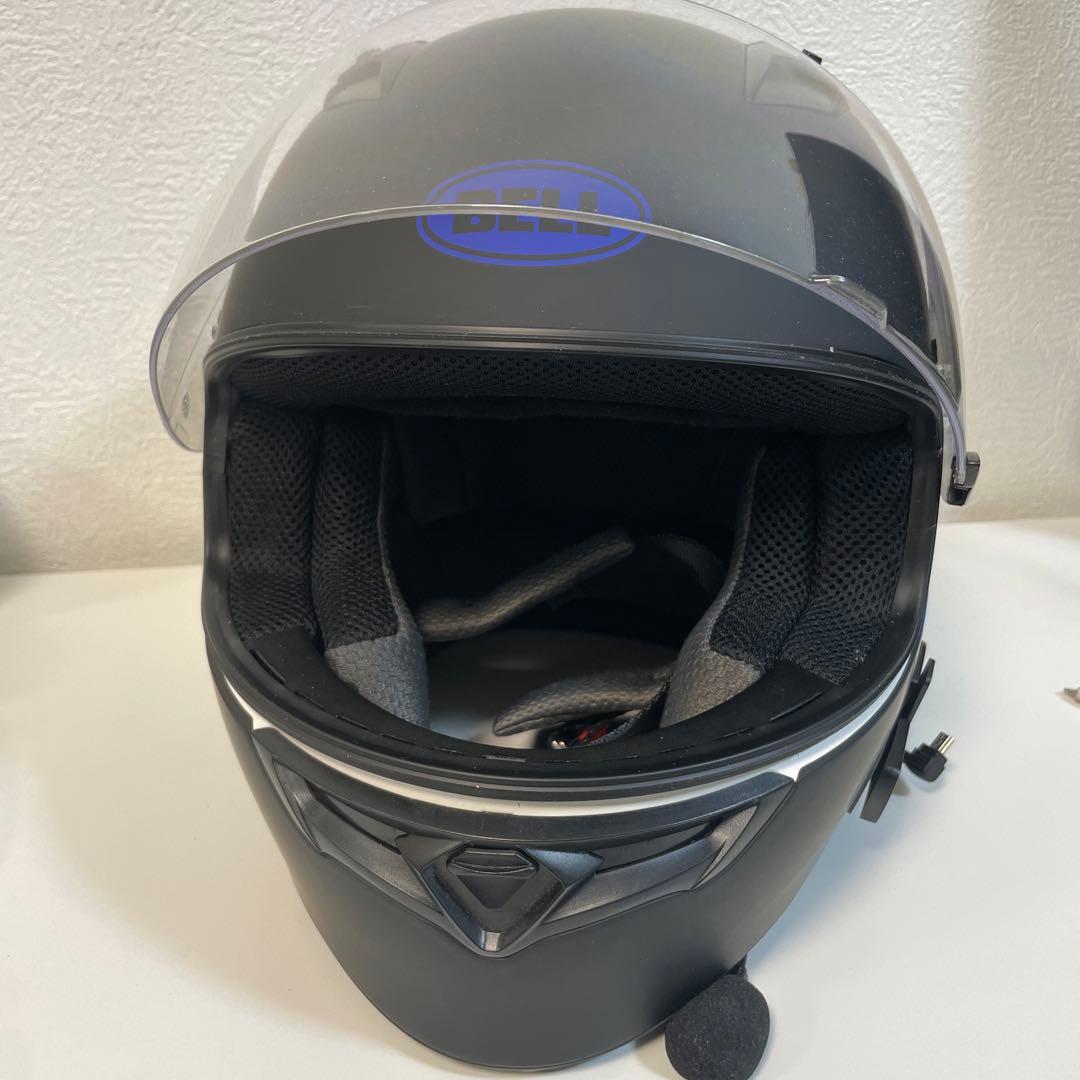 【未使用】BELL フルフェイスヘルメット 青・白・黒 XL
