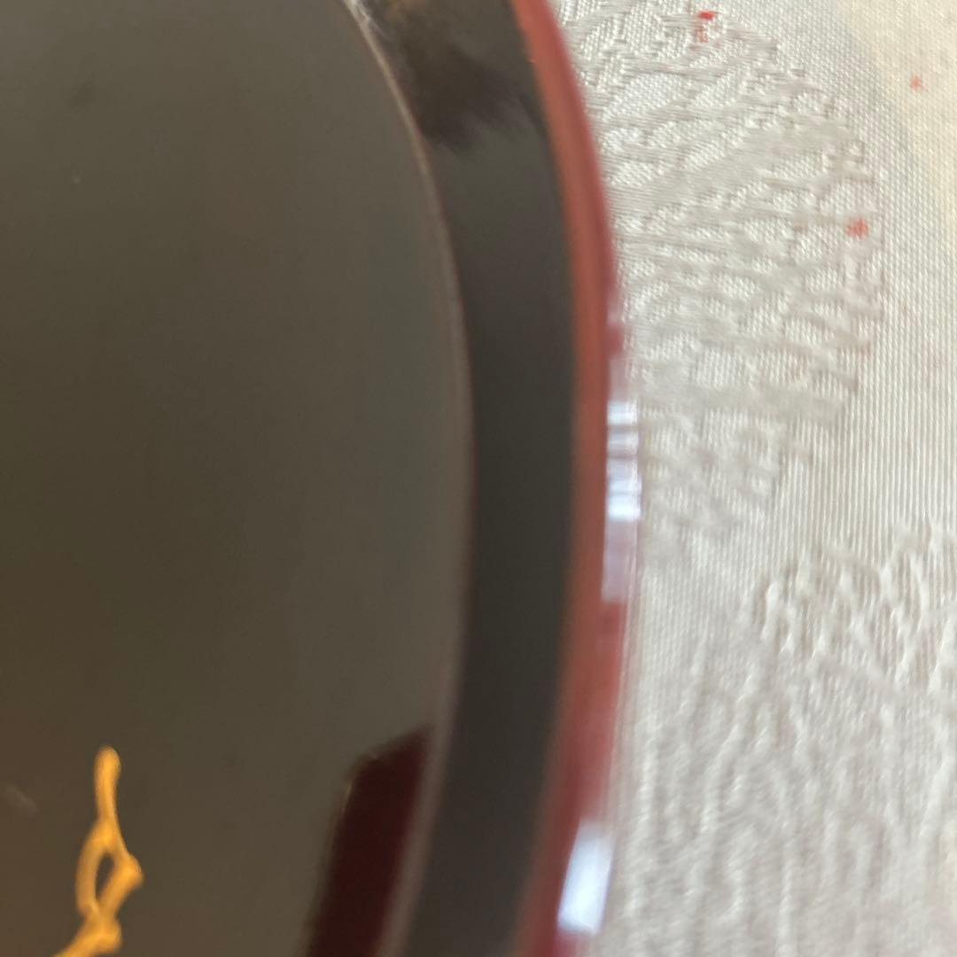 漆器塗りお盆