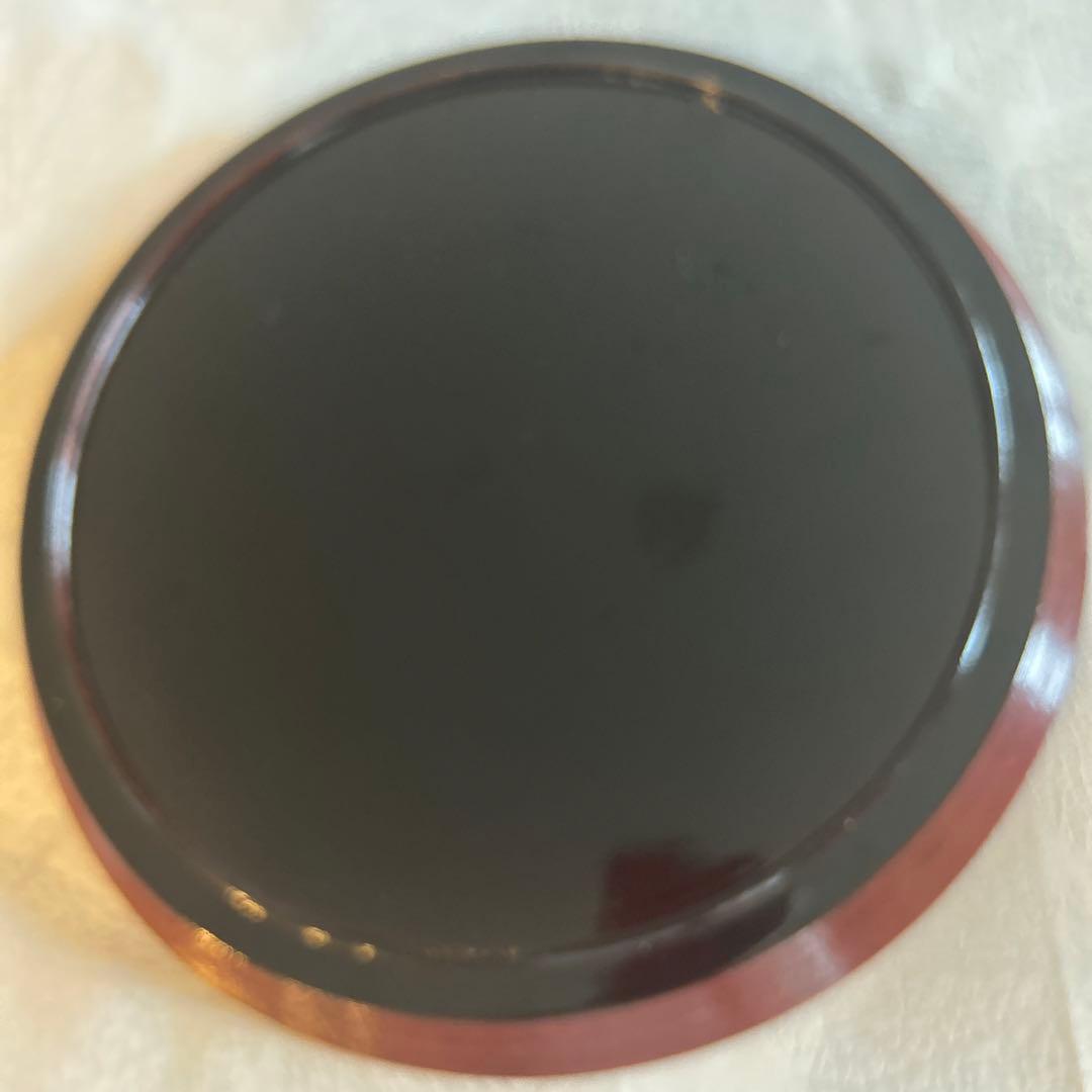 漆器塗りお盆