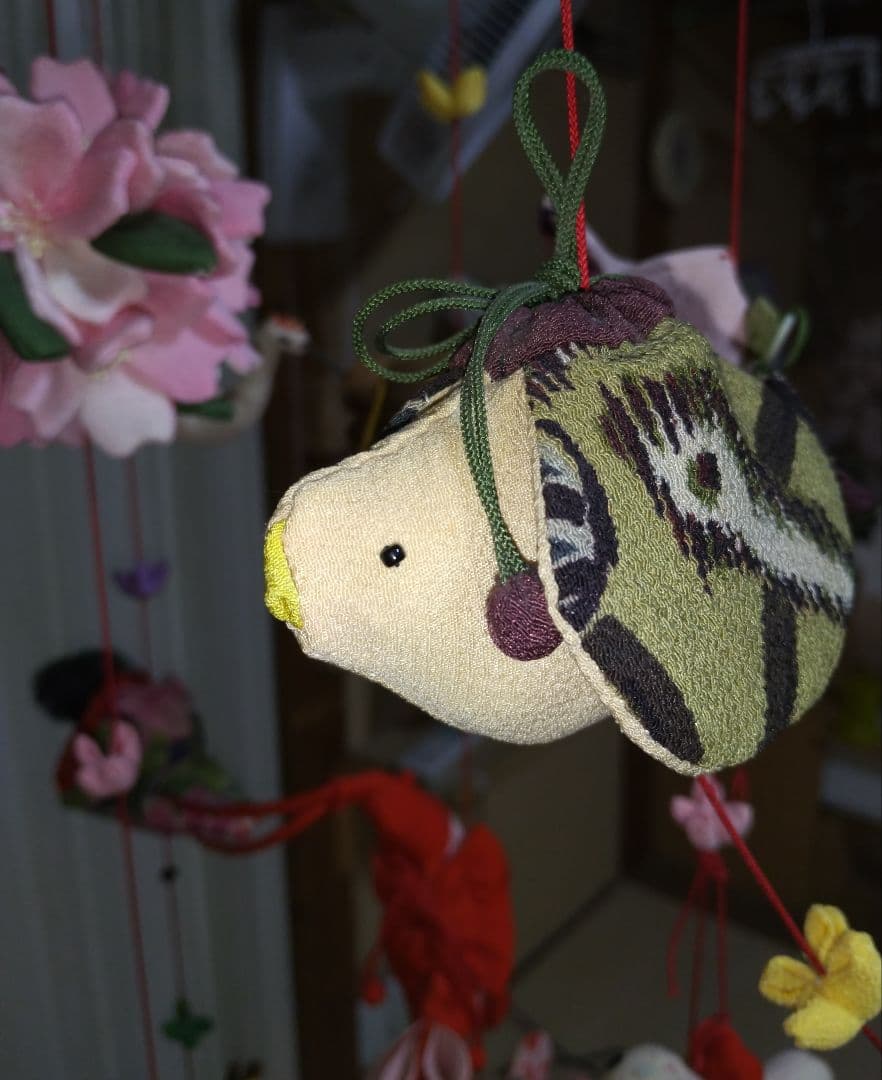 吊るし雛飾り 162cm 台座付き