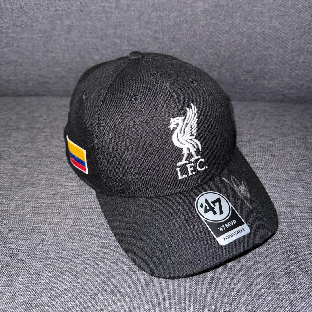 ルイス・ディアス選手 直筆サイン入り キャップ リヴァプール