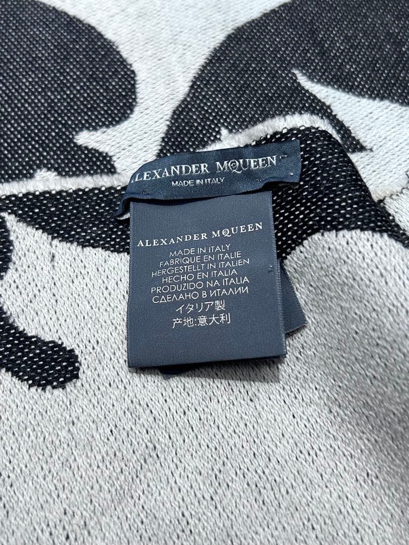 ALEXANDER MCQUEEN スカル ストール マフラー