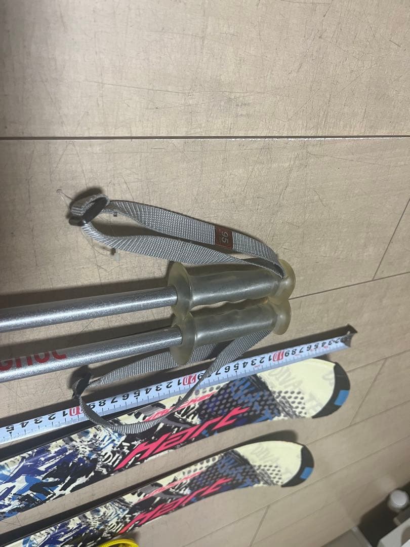 Hart スキーセット 130cm Rossignolストック