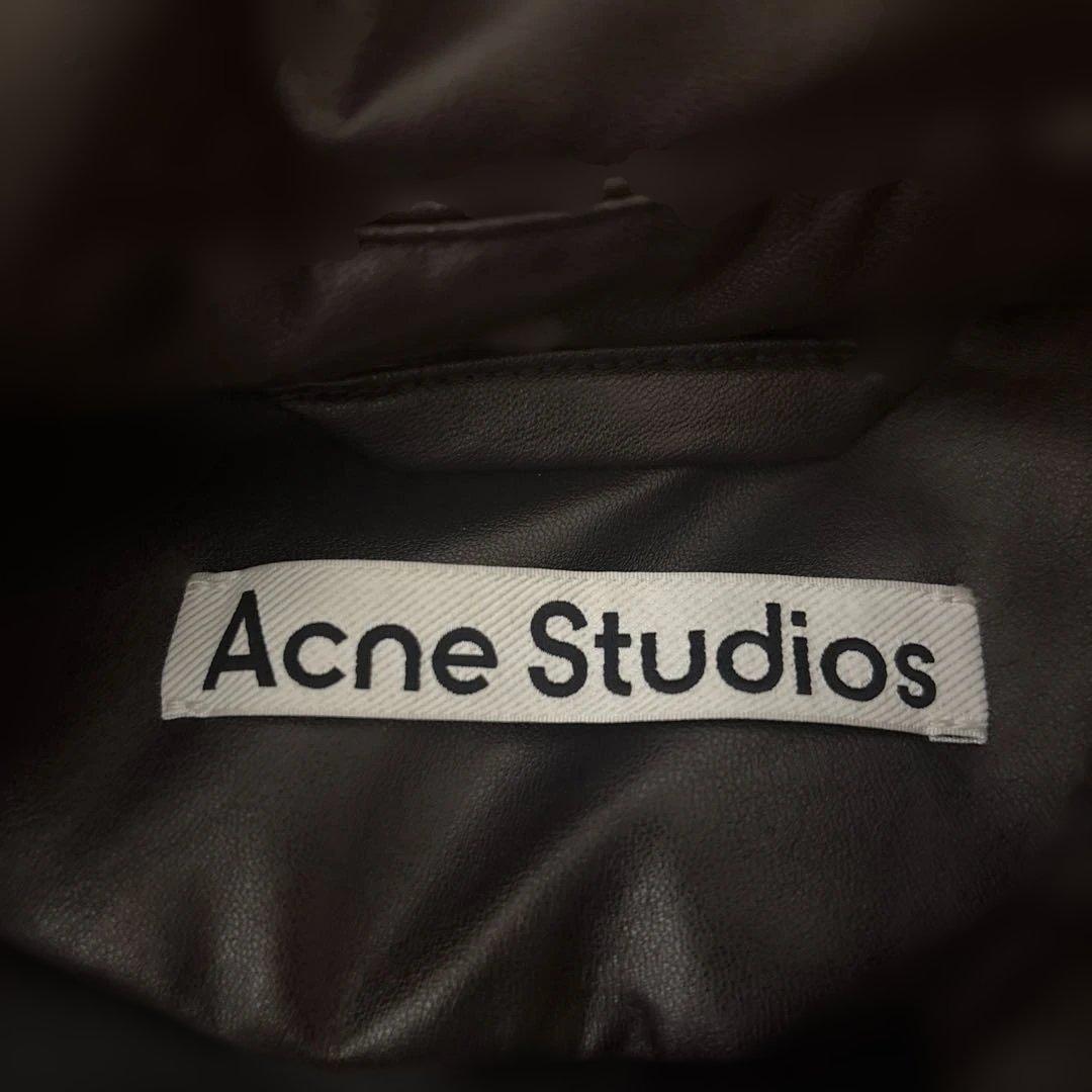 最安値 Acne Studios／コーティング ボンバージャケット 36