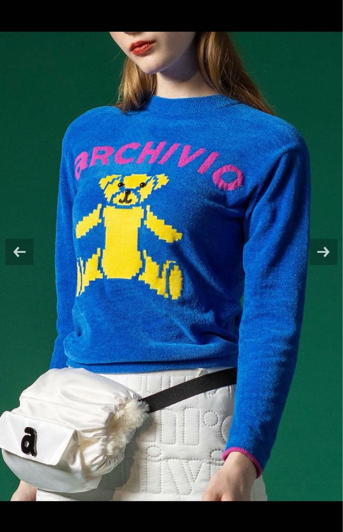 ARCHIVIO セーターとスカートセット＊ソックス付き