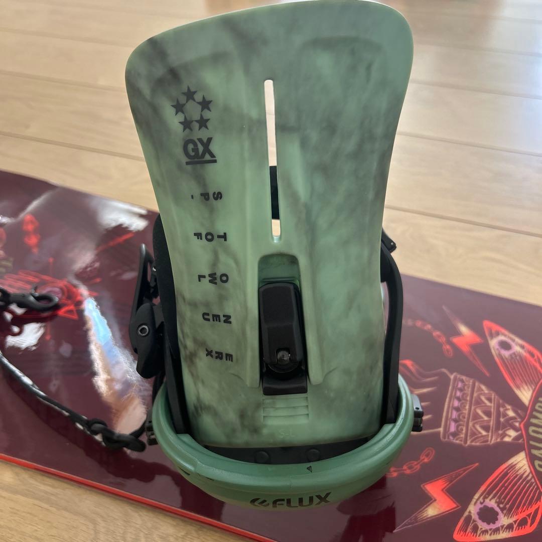 【即日発送狩野】レディース　SALOMON ボード　FLUX GX ビンディング