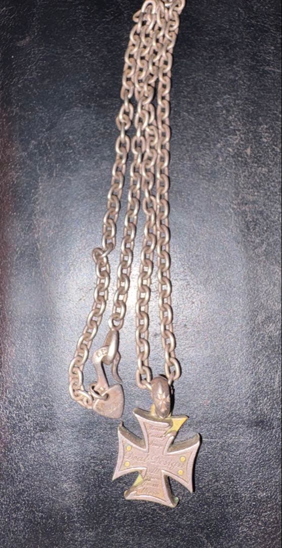 【DEAL DESIGN】 リムーブクロスペンダント シングルチェーン100