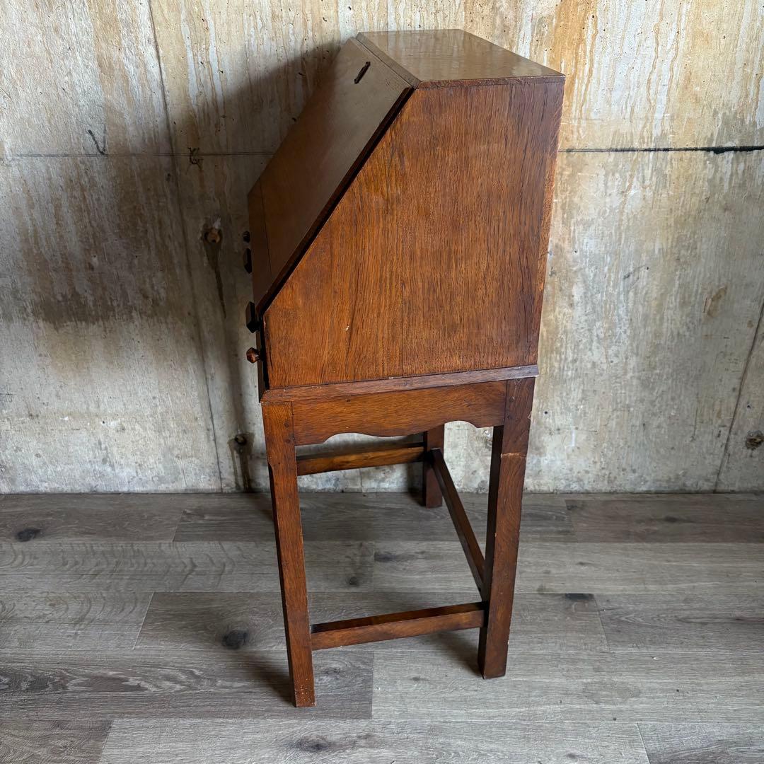 アンティーク　ライティングビューロー　ヴィンテージ　レトロ　ライティングデスク