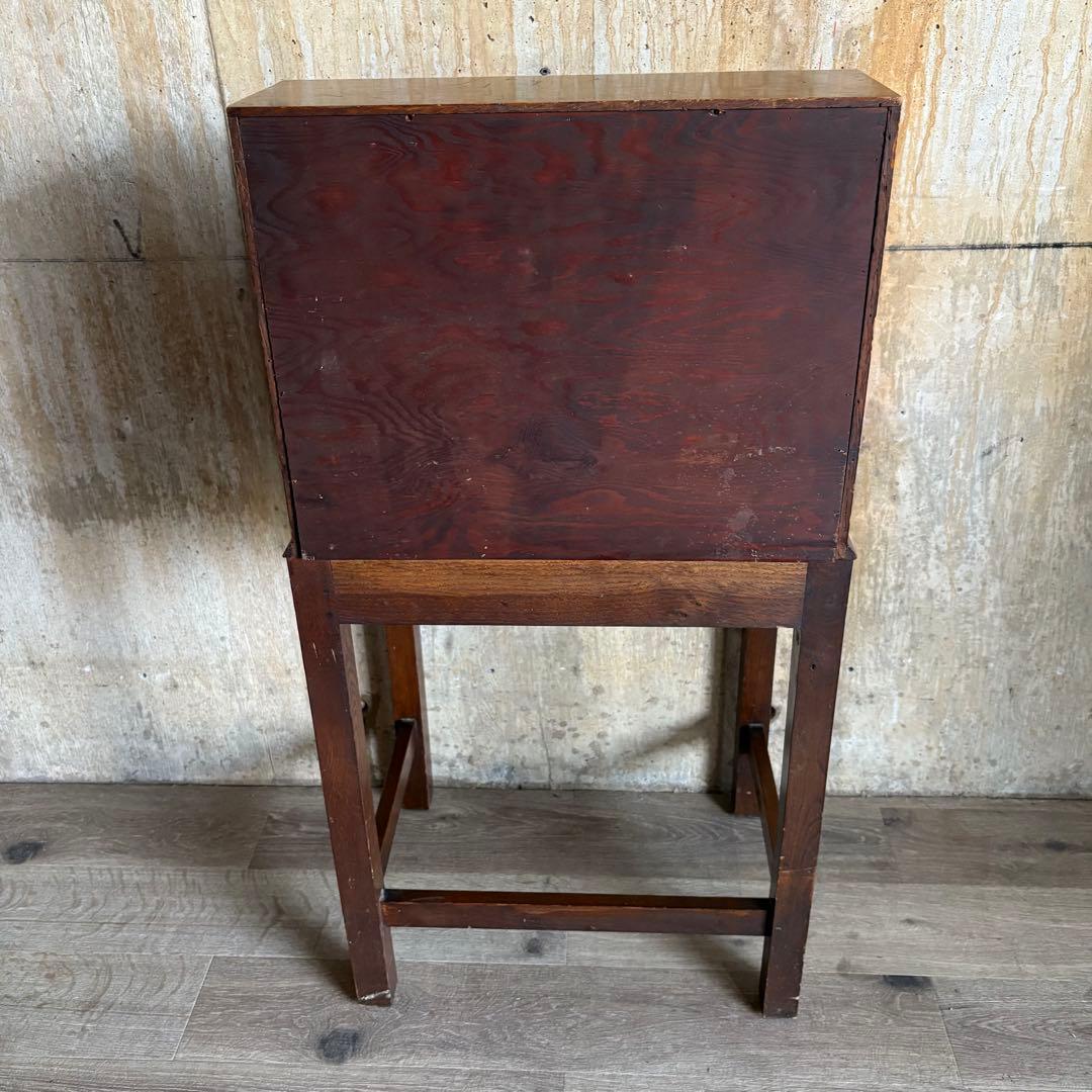 アンティーク　ライティングビューロー　ヴィンテージ　レトロ　ライティングデスク