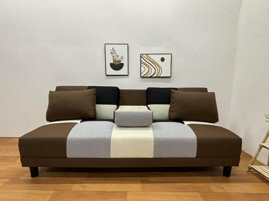 新品 ソファー ソファ ソファーベッド おしゃれ 幅180cm テーブル付き