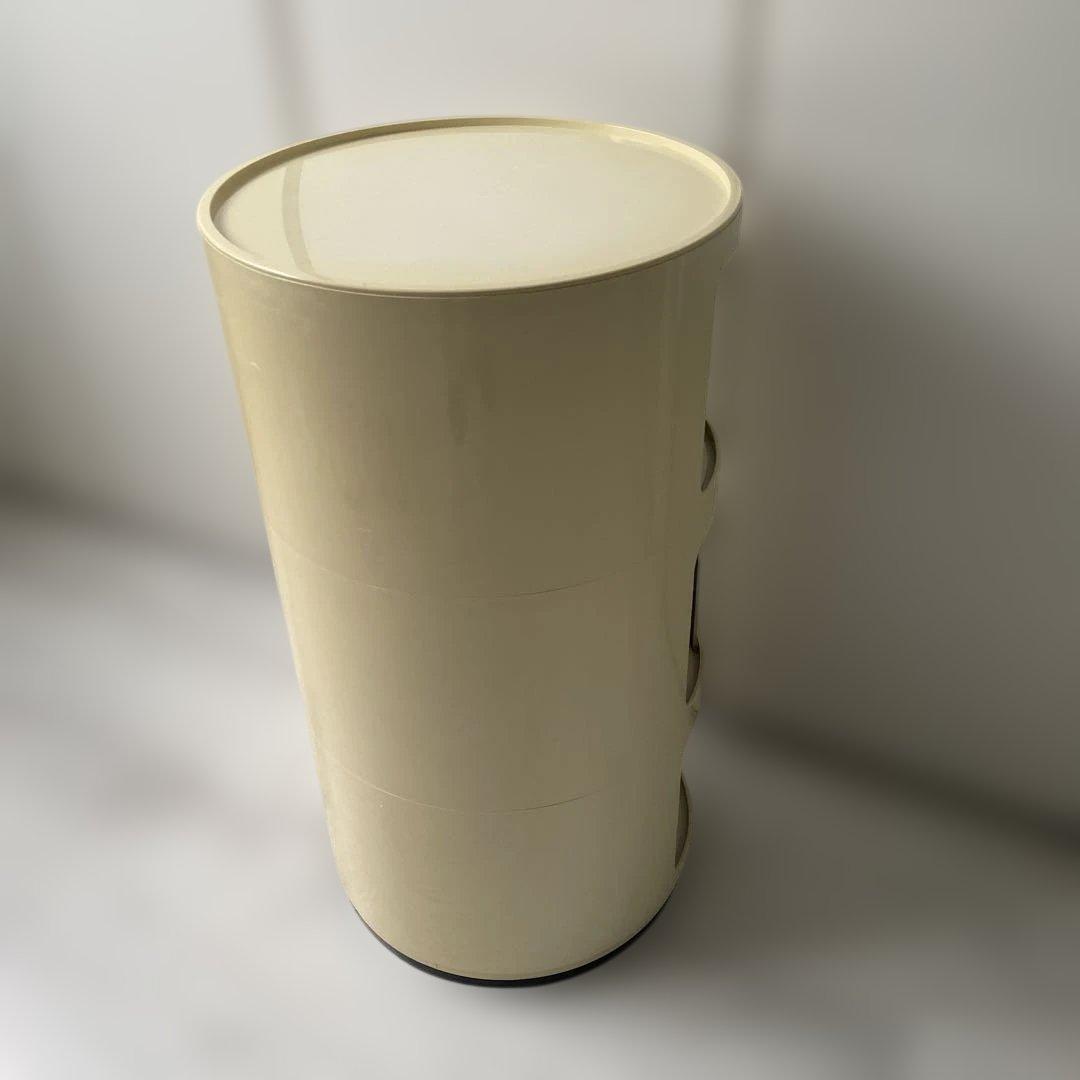 正規品　Kartellカルテル　コンポニビリ 3段 ホワイト　キャビネット　収納