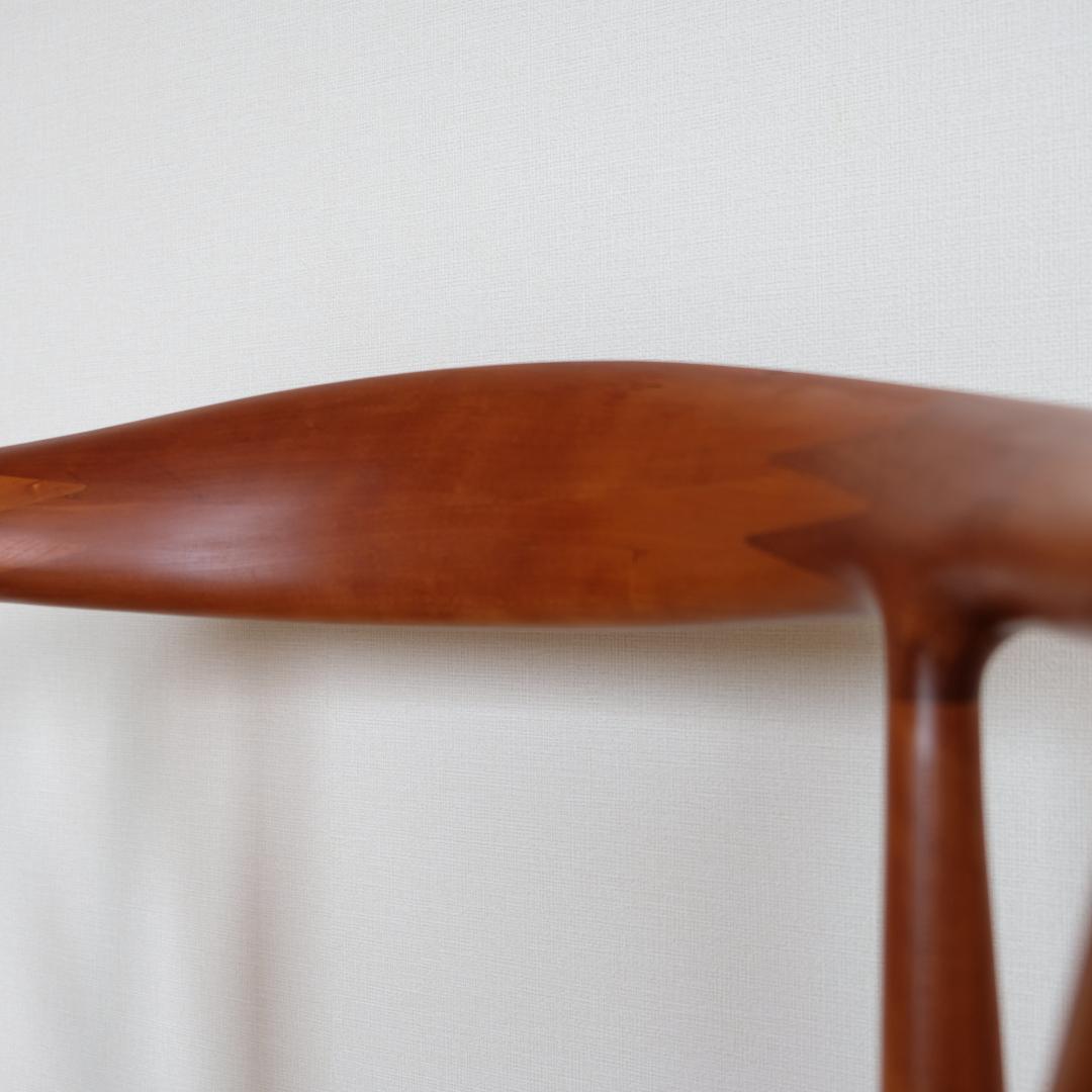 k*2様 【美品｜メンテ済み】Vチェア　家具蔵（KAGURA）　チェリー材②