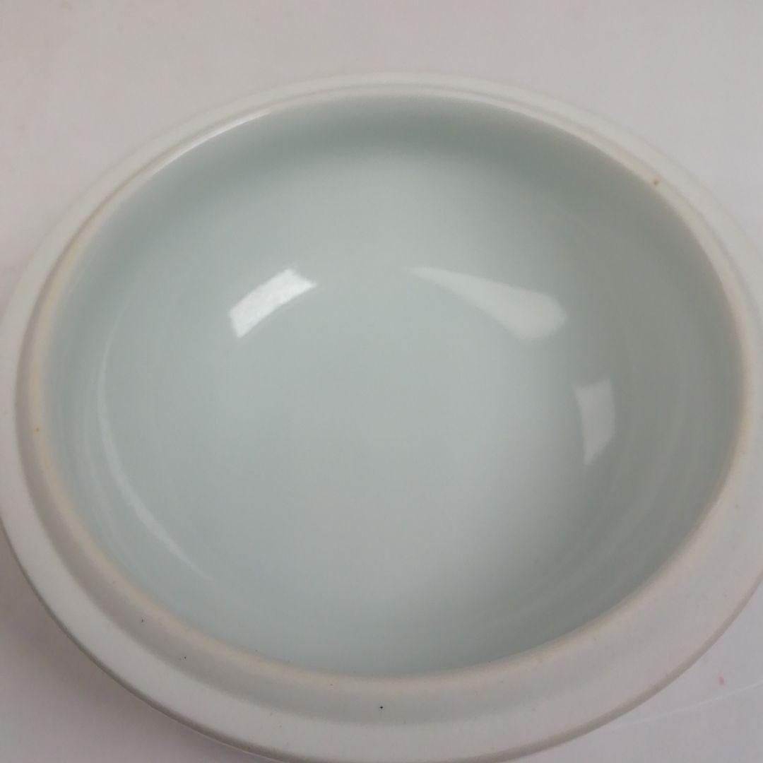 Ｗ１１　香合　『赤絵　香合』『松斎 造』　共箱　茶道具