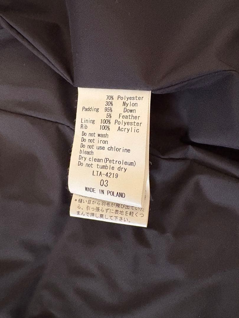 TATRAS　アゴーニャ　ダウン　サイズ03