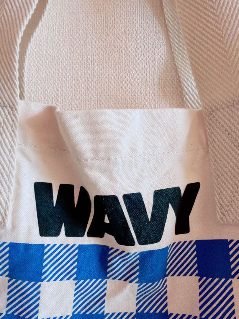 【sacai × WAVY】トートバッグ