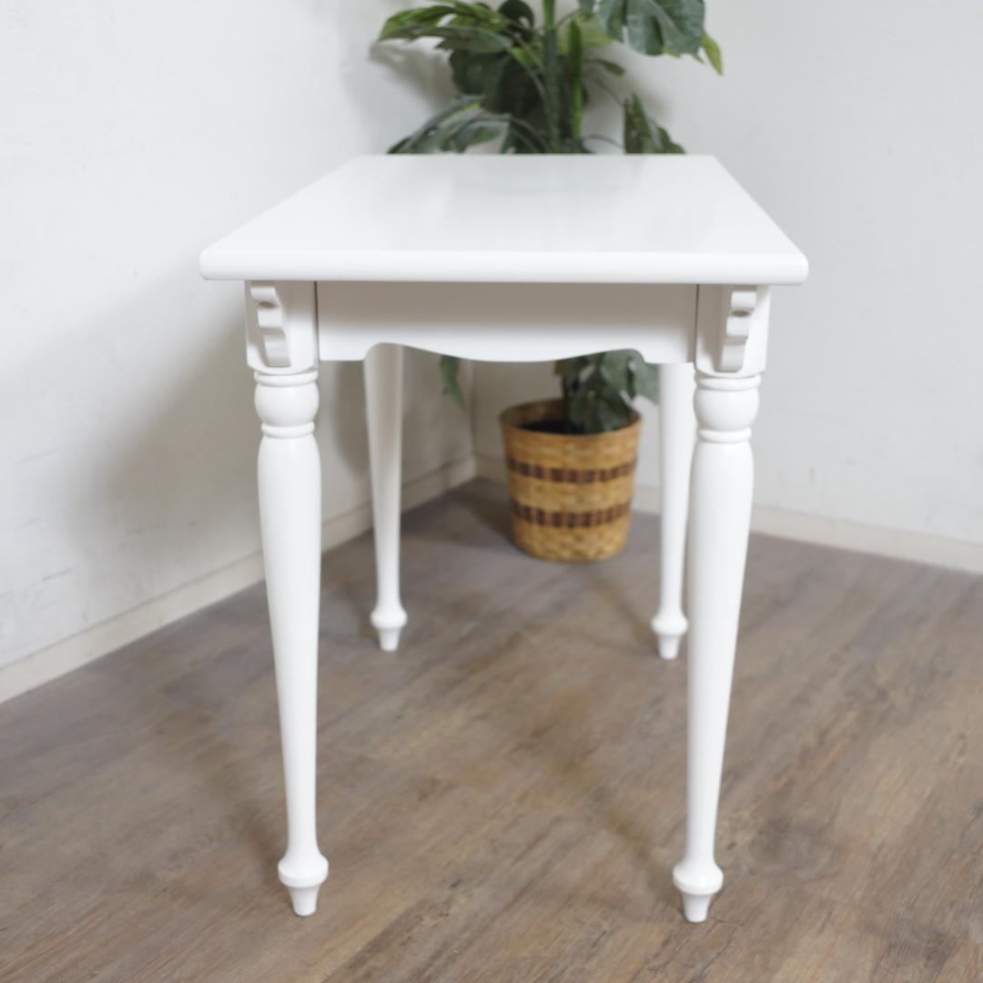 【新品】デスクテーブル　プリンセスデザイン　フェミニン　姫系　アウトレット