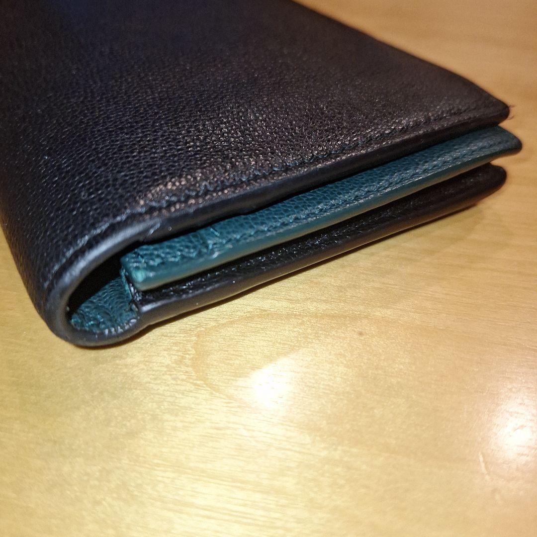 お*ん様 ☘️メリークリスマス☘️ BVLGARI レザー長財布 291156