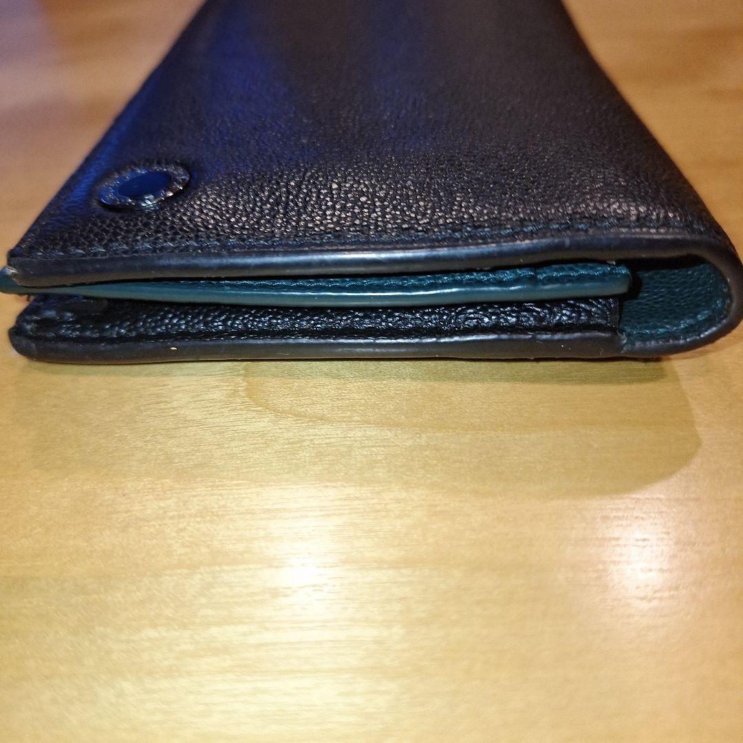 お*ん様 ☘️メリークリスマス☘️ BVLGARI レザー長財布 291156