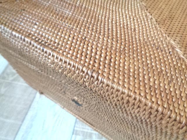 2種類セット●四角ボックス●フタ付●柄入●アタ●バリ島●1025.1