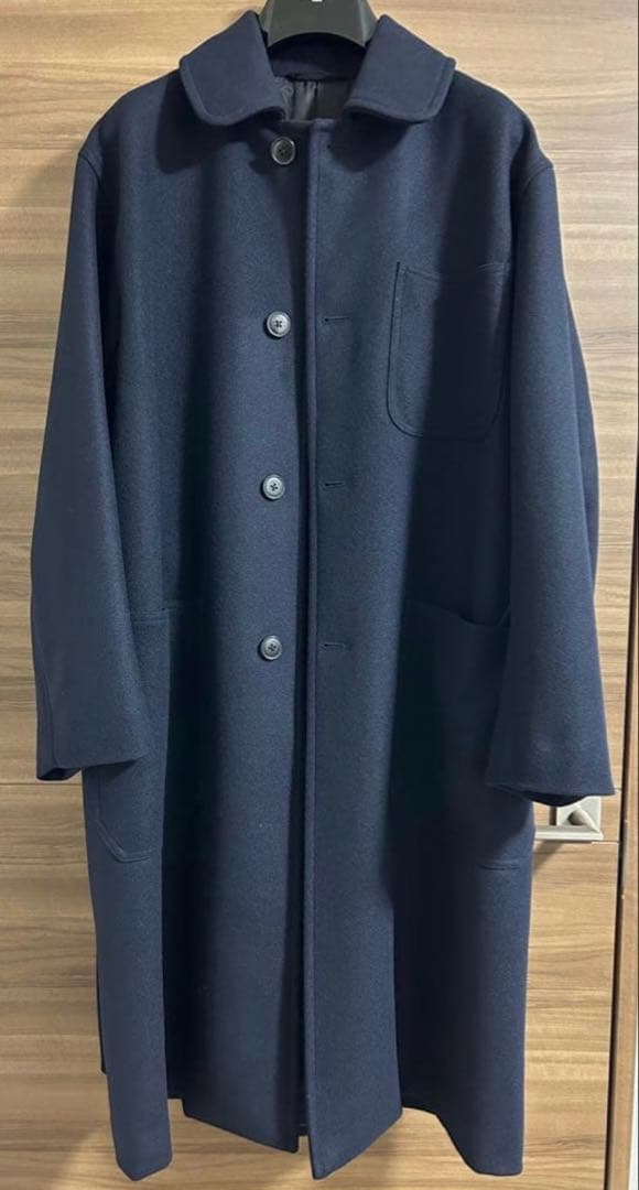 comoli　2023AW ウールカシミヤ　ミリタリーコート　サイズ2 コモリ