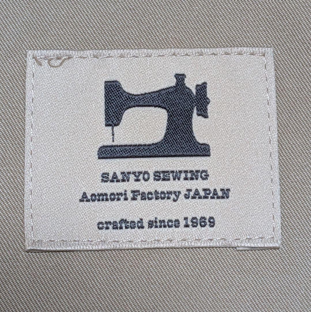 希少✨️胡桃ボタン✨️サンヨー 100年コート 未使用タグ付 ライナー付 日本製