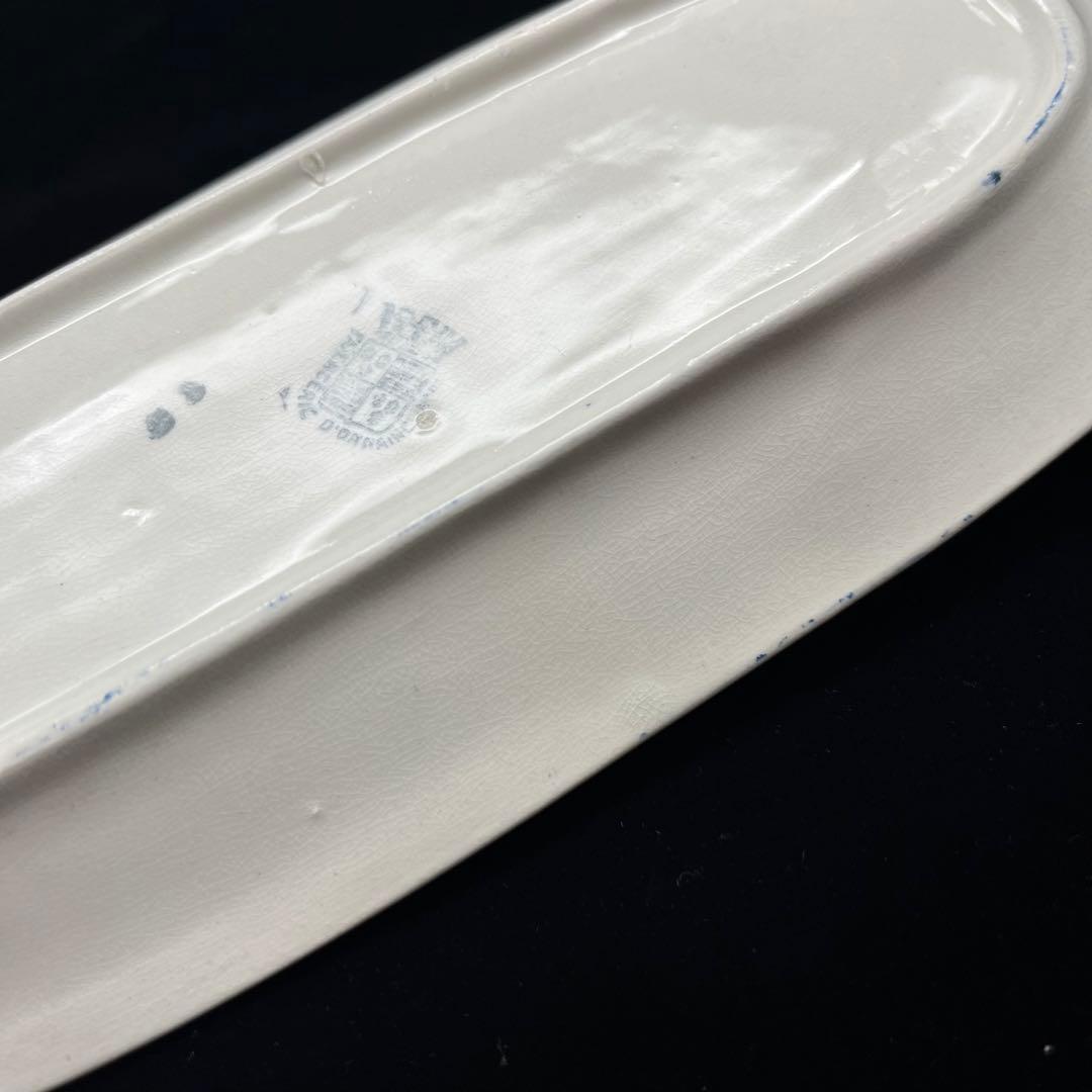 faïencerie d’Onnaing Nord オネ ソープディッシュ