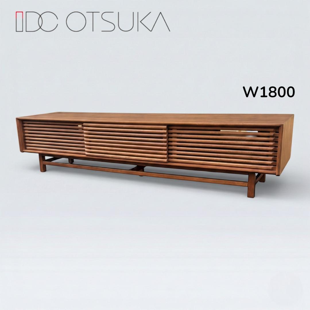 高級 IDC大塚家具 テレビボード フィル2 W180 ウォールナット 送料込