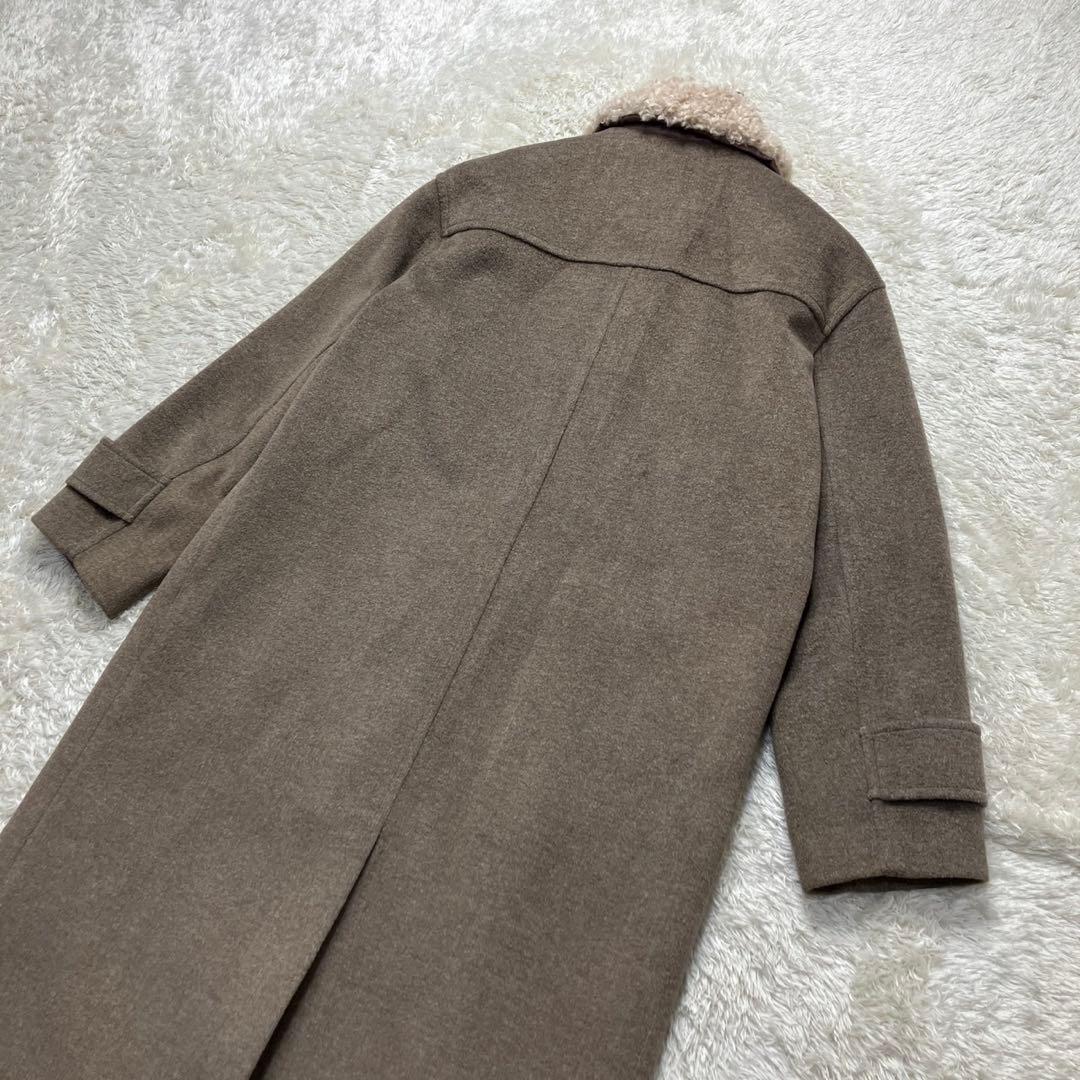 美品✨　Fano Studios ボアカラー ダッフルコート　ロング