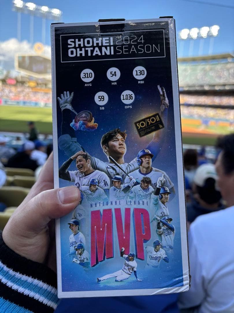 【4/2】大谷翔平/ボブルヘッド/ドジャース/新品/2024MVP