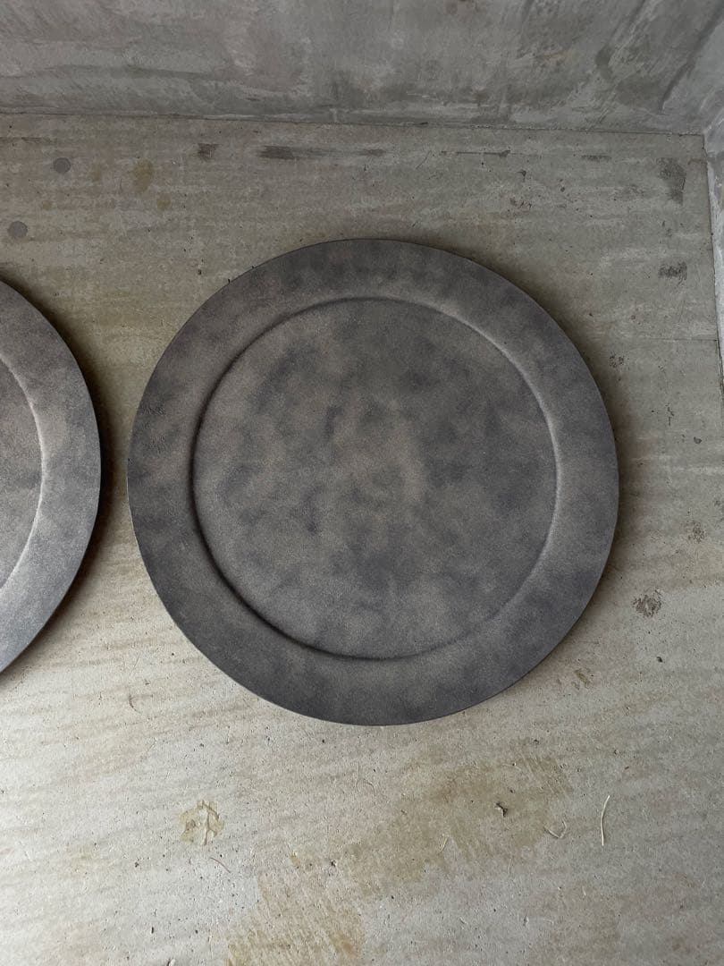 あ*い様 吉田次朗　８寸25cmリムプレート2枚セット