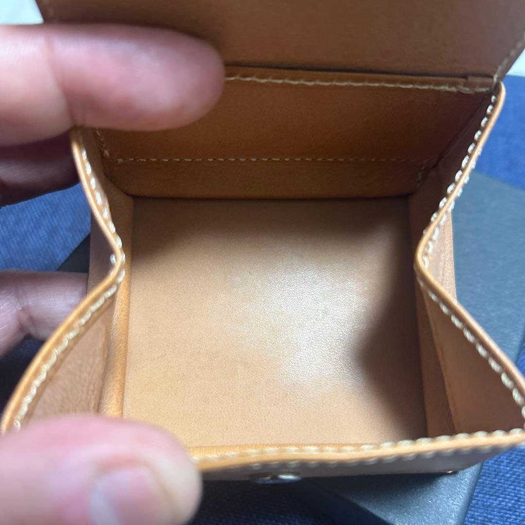 万双 コードバン ボックス ネイビー