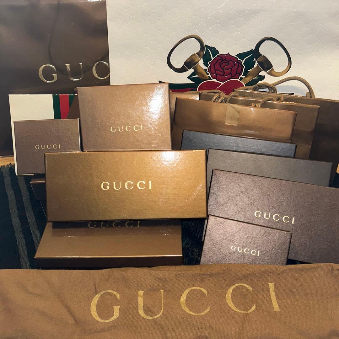 ハイブラ　空箱　グッチ　まとめ売り　 GUCCI 箱　袋　布付