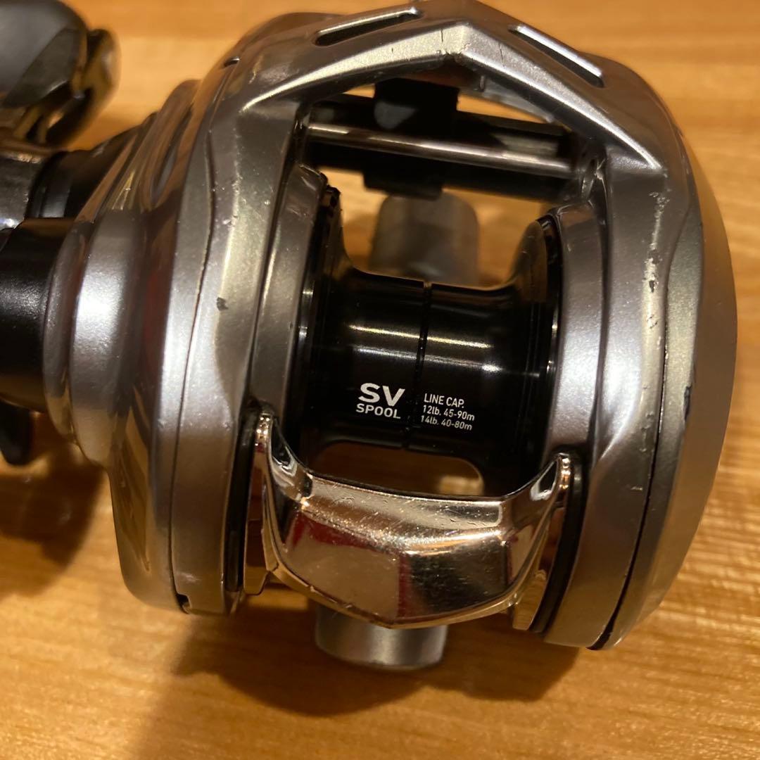 ALPHAS SV TW 7.1 ベイトリール 左ハンドル