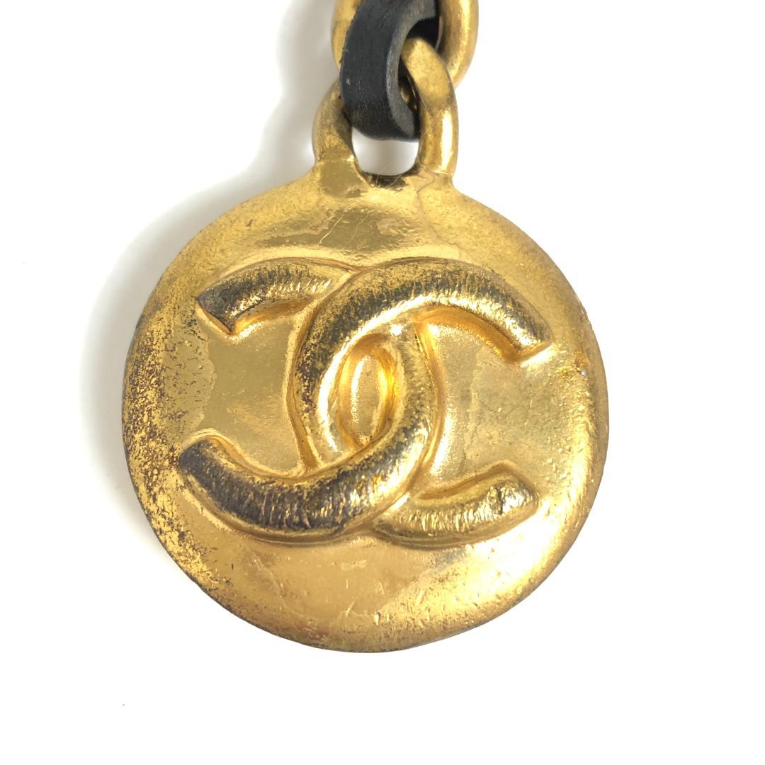 6F421/シャネル/キーリング/キーホルダー/チャーム/ココマーク/ゴールド