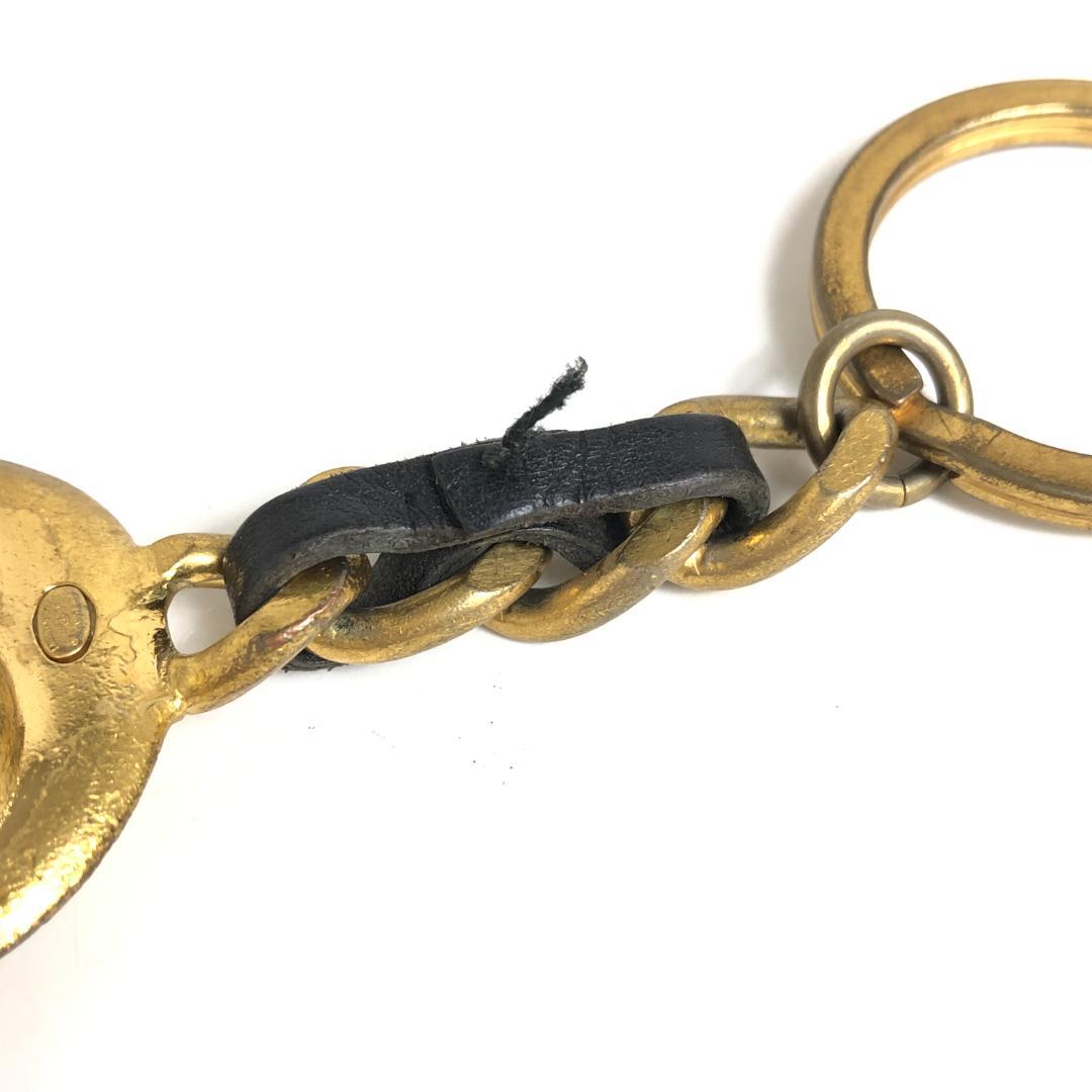 6F421/シャネル/キーリング/キーホルダー/チャーム/ココマーク/ゴールド