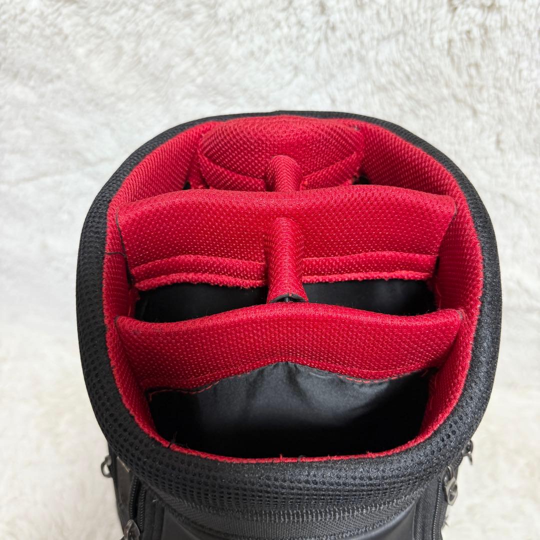 NIKE GOLF キャディバッグ　ブラック　ロゴ