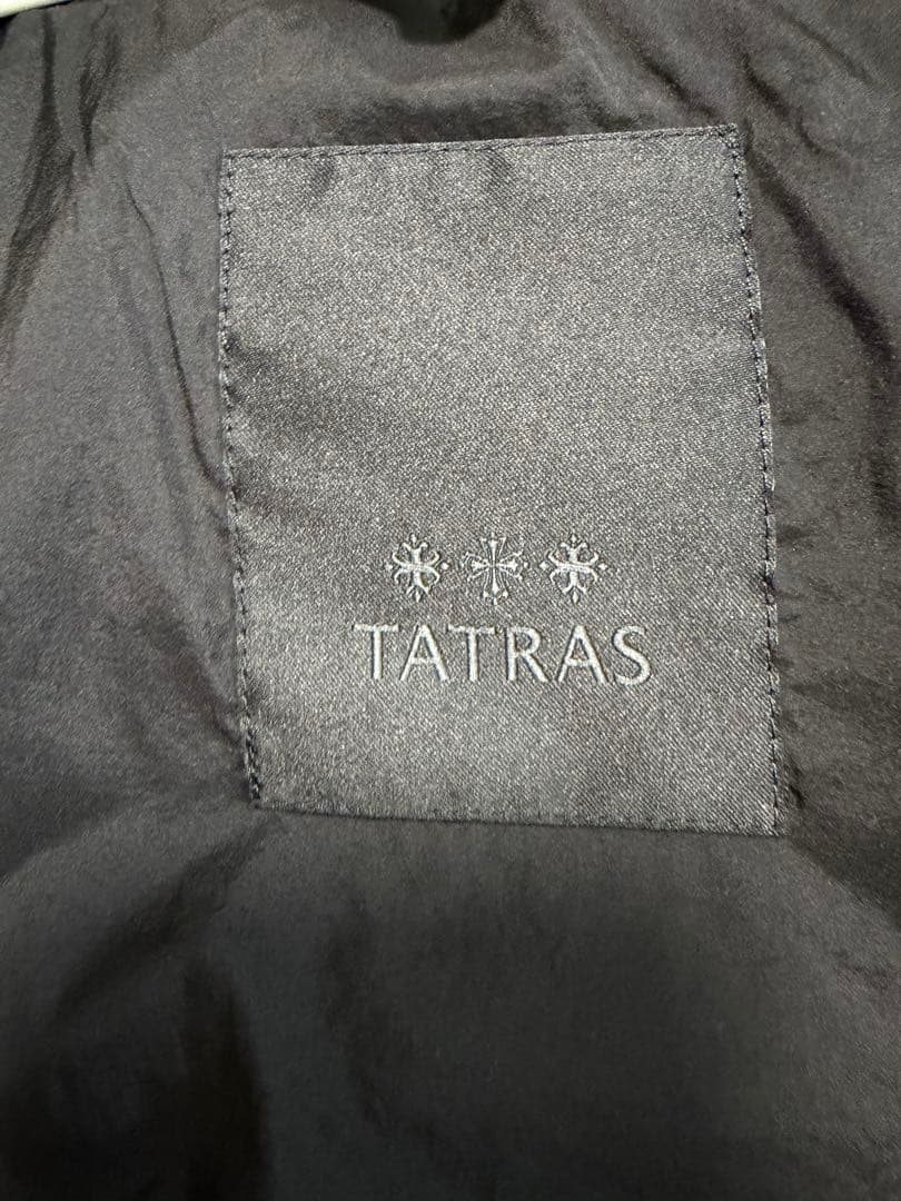 TATRAS ジャケット NOKO ノーカラー ライトダウン ショート丈