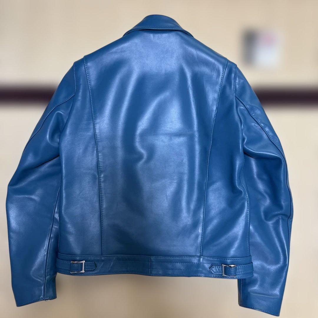 ルイスレザーズ 441T/サイクロン(40) ホースハイド ビンテージターコイズ