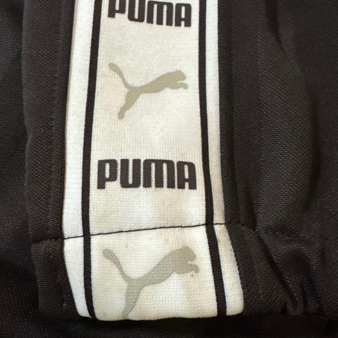 PUMA ストライプブラウンジャージ上下セット 希少カラー