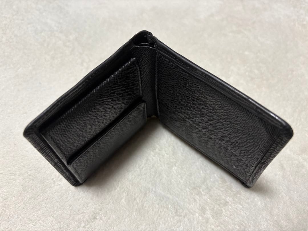 美品　ルイヴィトン エピ ポルトビエ カルトクレディ モネ 財布 マルコ 黒