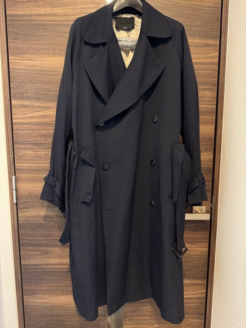 ES:S ネイビー トレンチコート サイズ0
