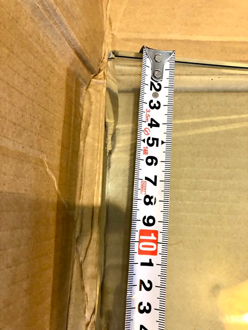 カッシーナ　ガラステーブル天板のみ