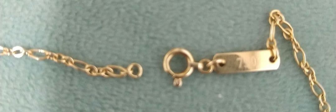 SJX 18K ゴールドネックレス