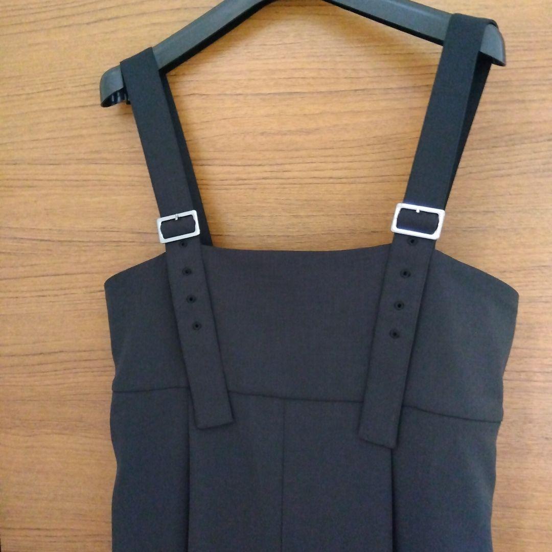 NOLLEY'S　ウォッシャブルラッフルパーツ付きオールインワン