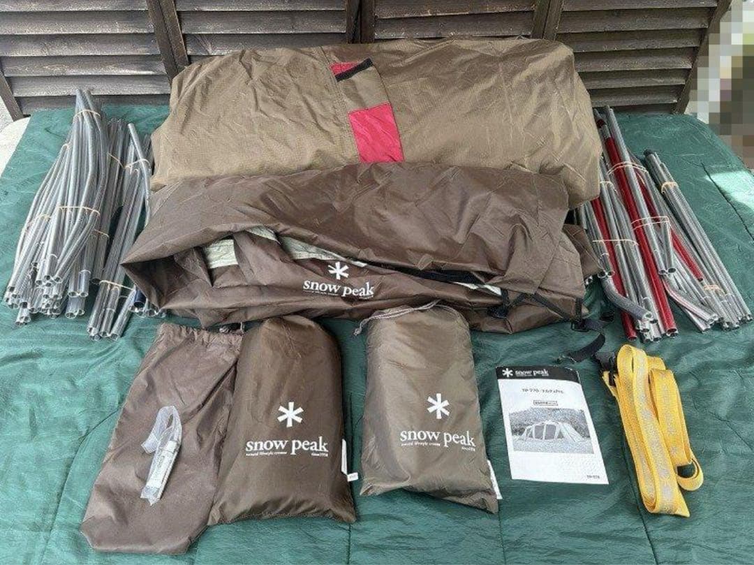 スノーピーク トルテュPro. TP-770 ルーフ グランドシート付