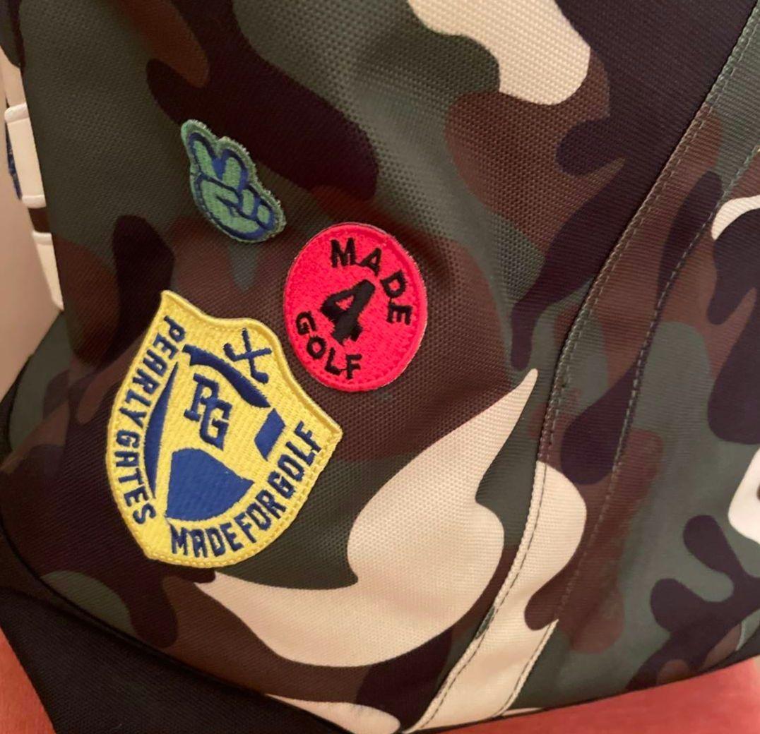 美品　レア　パーリーゲイツ　カモフラ　ロッカーバッグ大