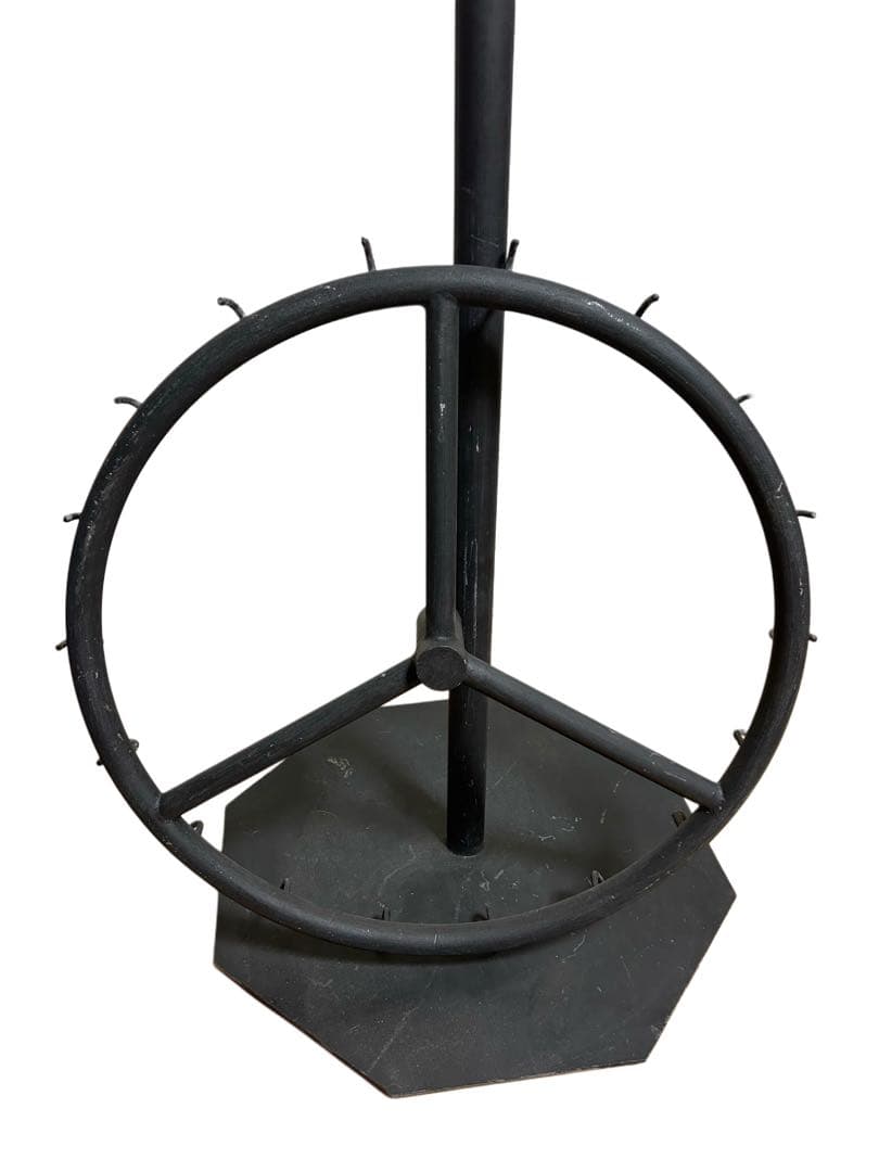 60s ビンテージ アンティーク アイアン サークルラック 店舗什器 ハンガー