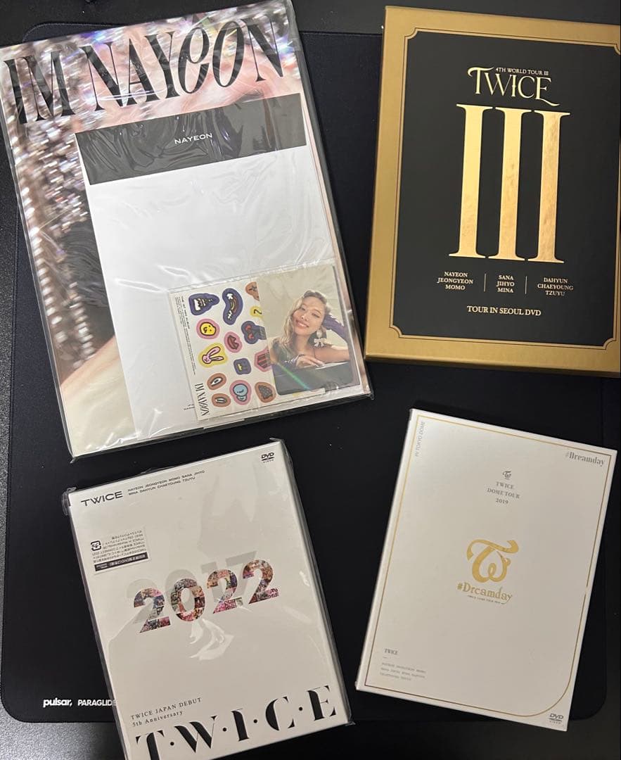 TWICE ・CD・DVD・トレカセット