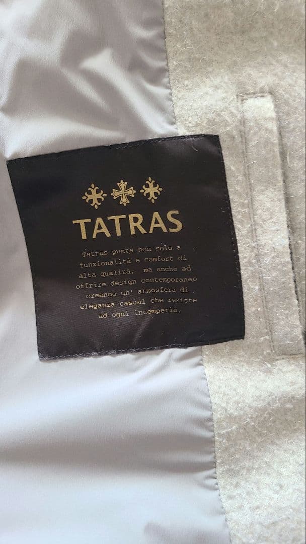 こ*ち様 TATRAS タトラス　ダウン　ウール混　バレーナ
